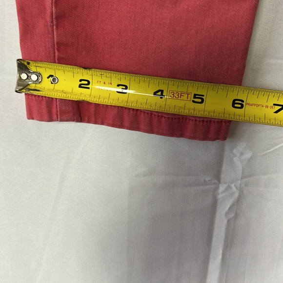 5/$50 Ann Taylor loft size 4 cropped/ankle pants Marisa fit in beachy coral - Picture 7 of 7